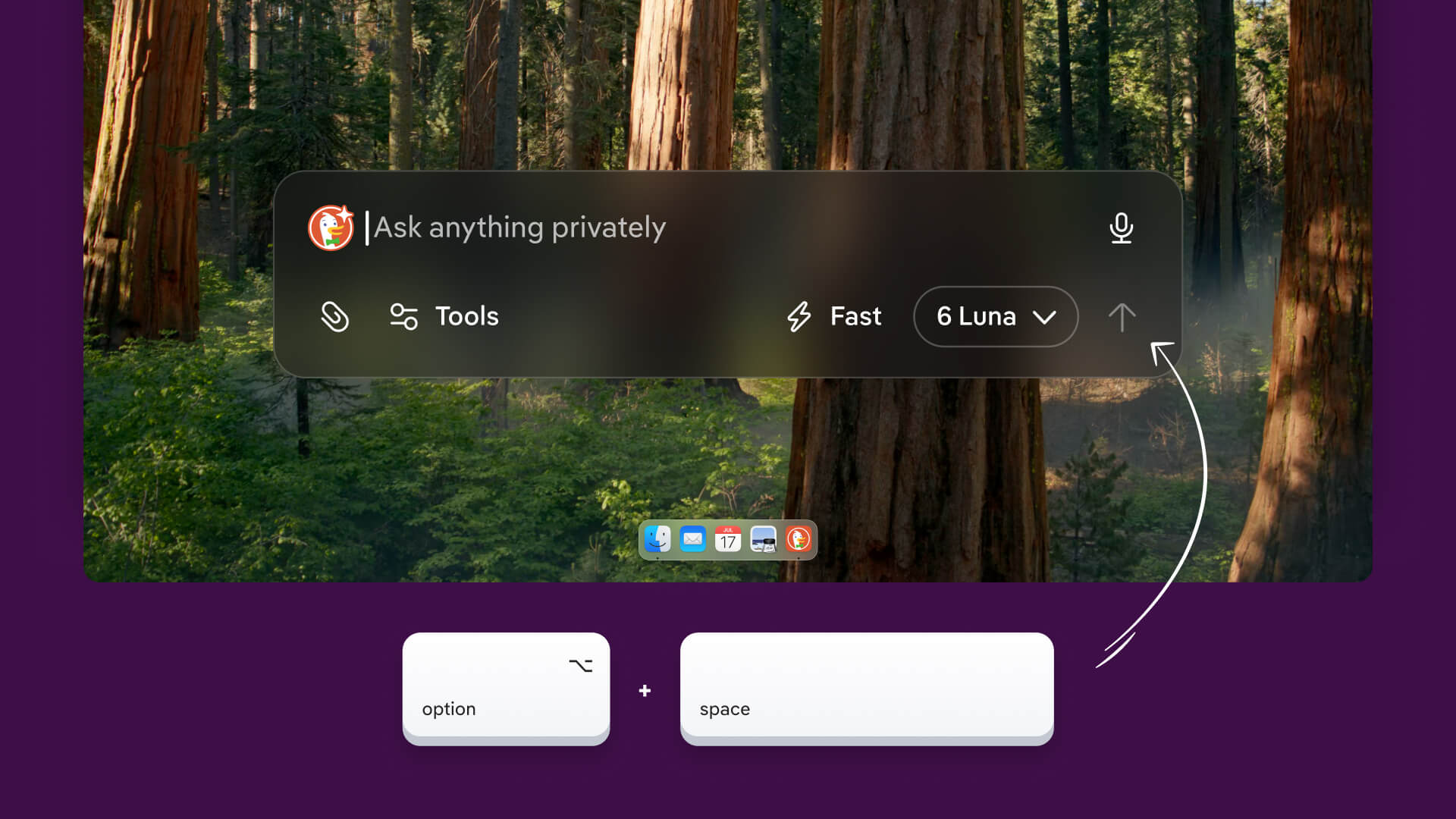 Open Duck.ai From Anywhere With Optional Keyboard Shortcut